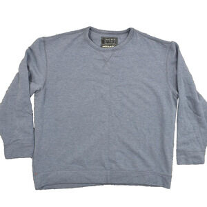 Jachs Men's Size 2XL Pullover Sweater Crew Neck Super Soft Cotton Blend Blue Sol